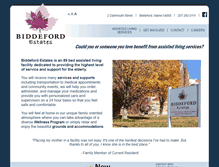 Tablet Screenshot of biddefordestates.org